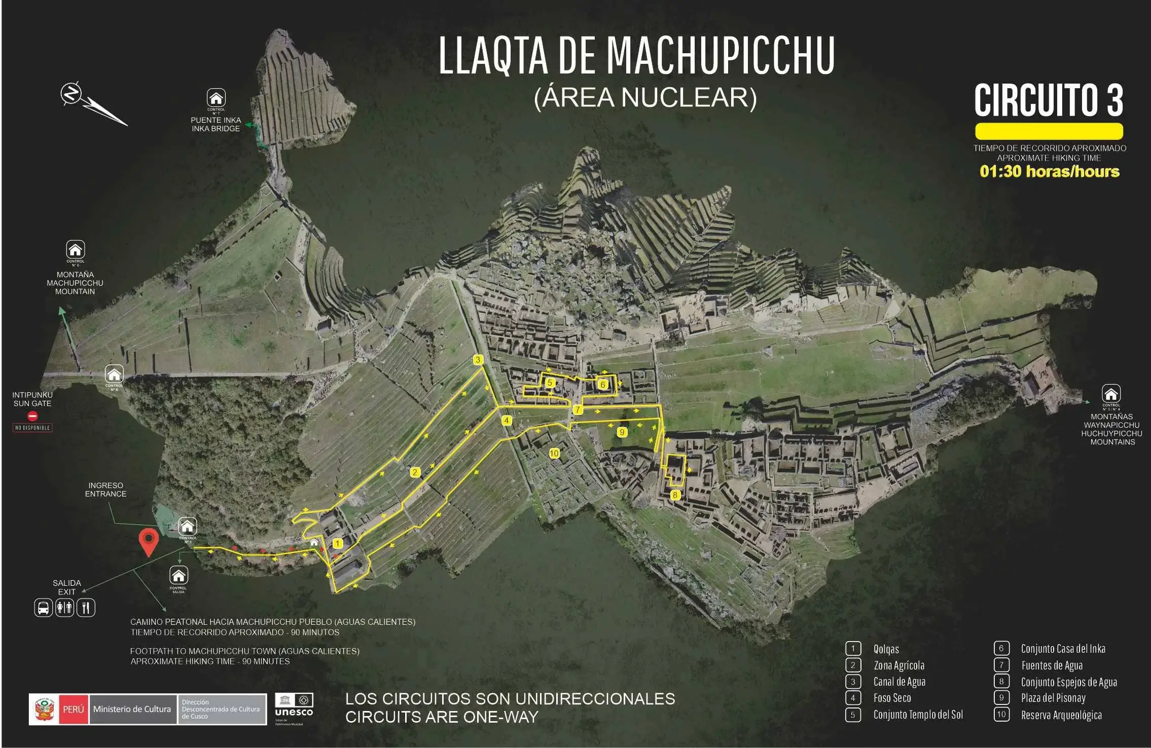 circuit 3 machu picchu- Inca Trail to Machu Picchu