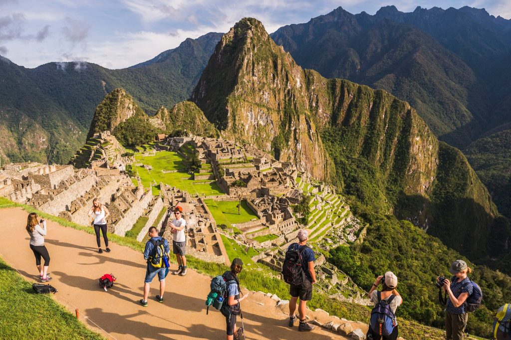 classic picture to machupicchu
