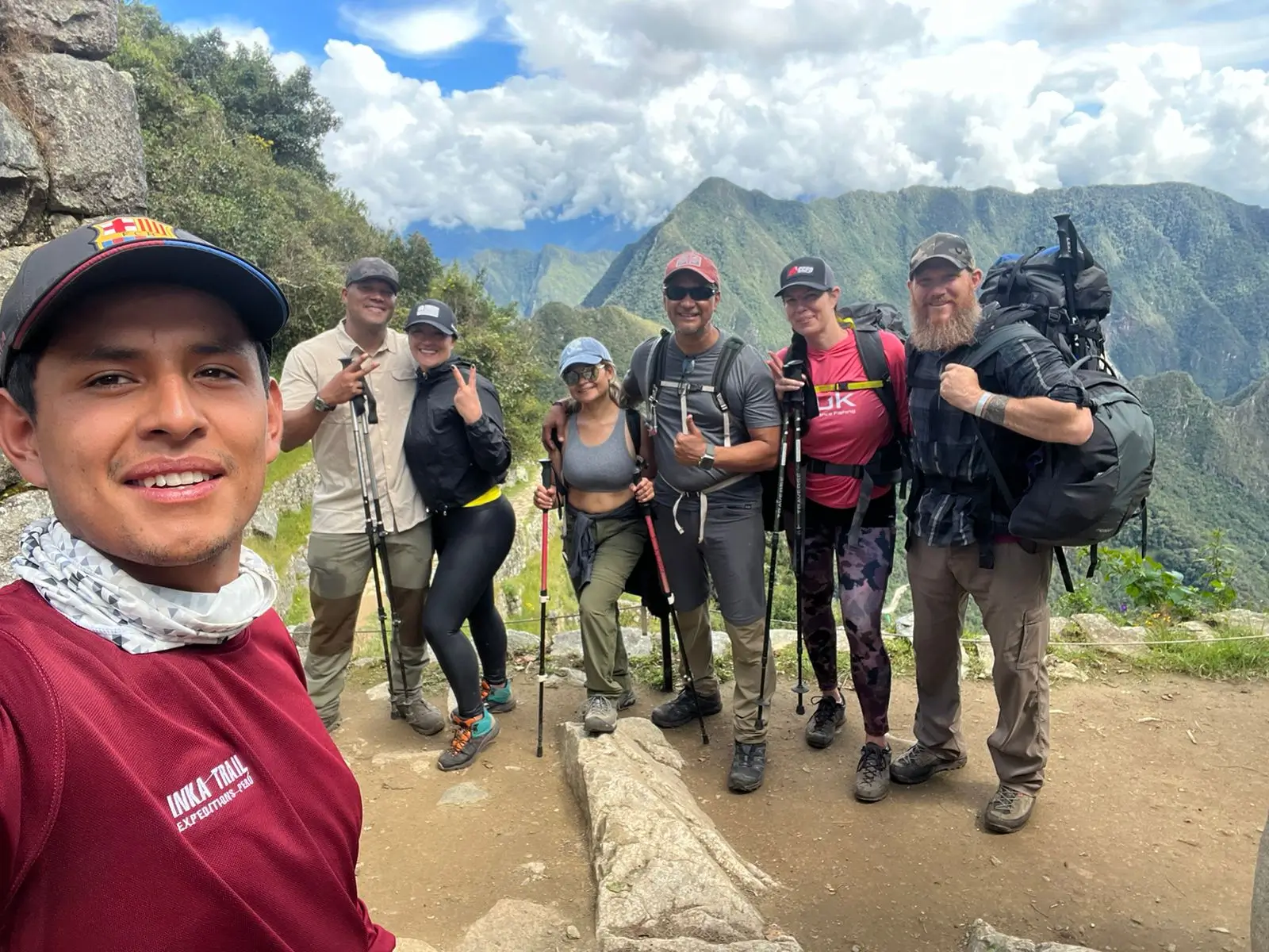 Ruta del Camino Inca a Machu Picchu - sendero de trekking por los Andes