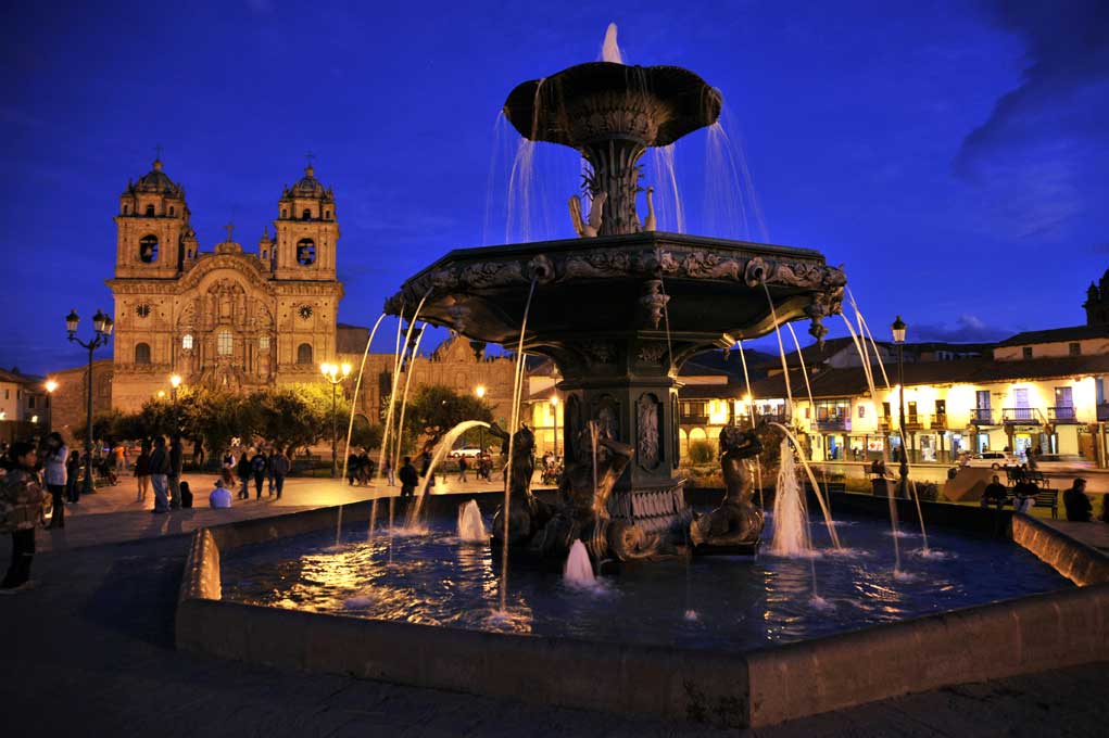 Cusco - Main Square - Inca Trail - Day 1