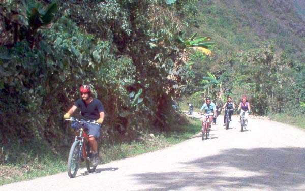 Inca Jungle - Biking