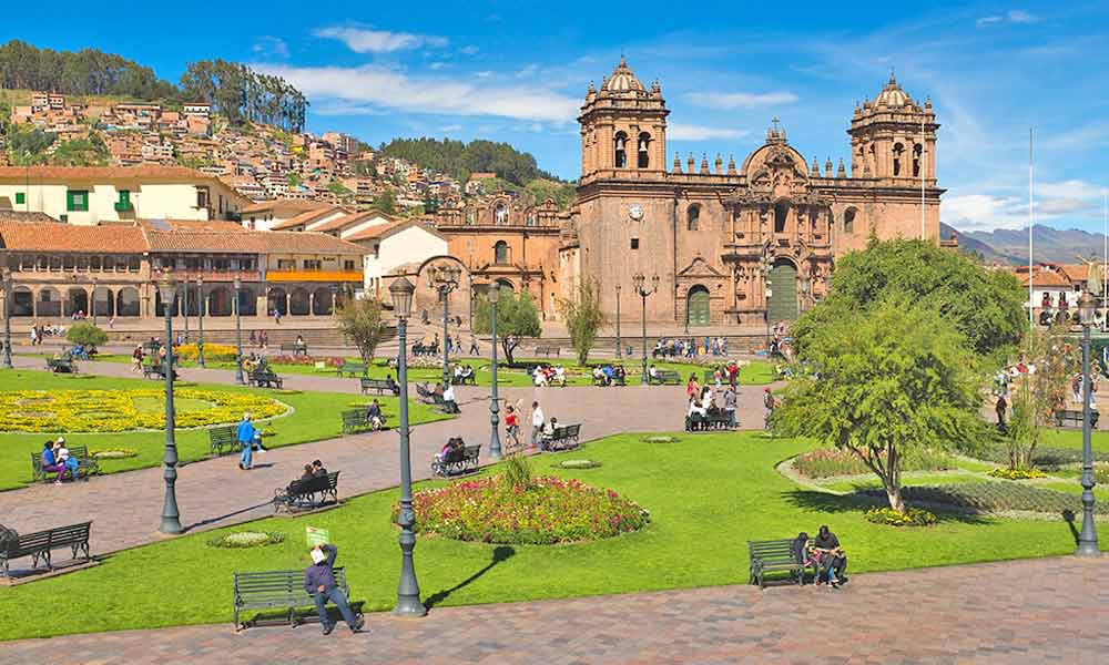 cusco main square 5 days tour luxury peru packages